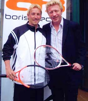 Boris Becker, Ausrstungsvertrag BB Kollektion